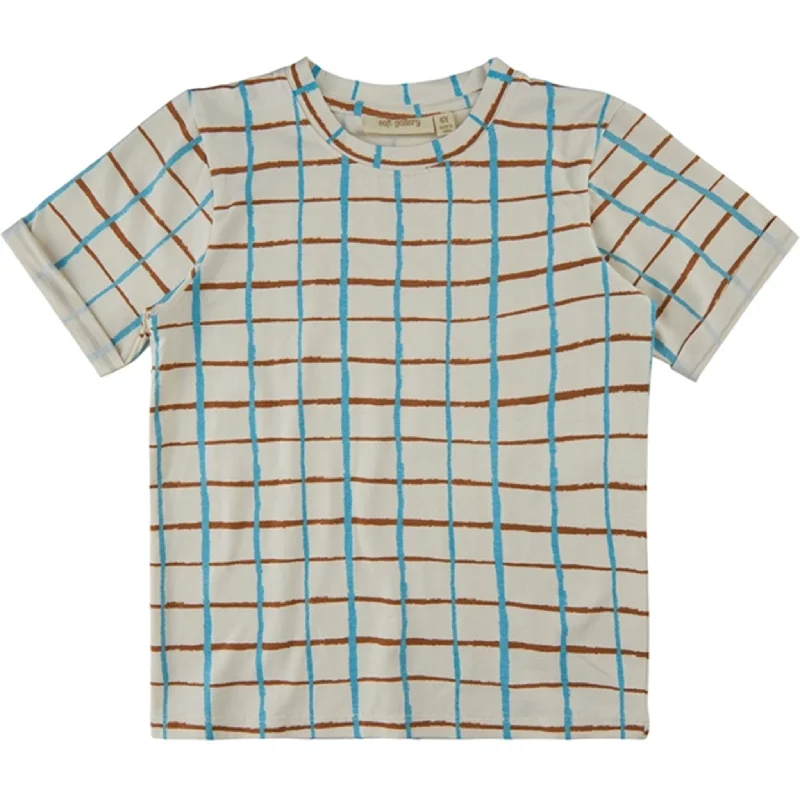 Soft Gallery Gardenia Check Jaden T-shirt