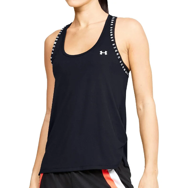 Under Armour Knockout Womens Running Vest Tank Top - Black