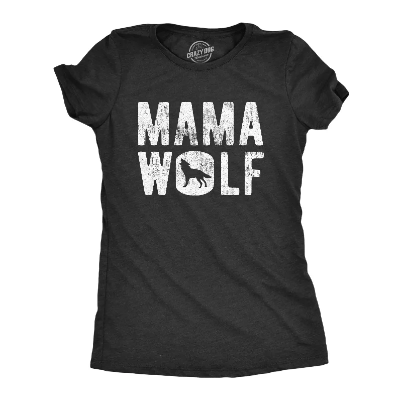 Mama Wolf Women's T Shirt