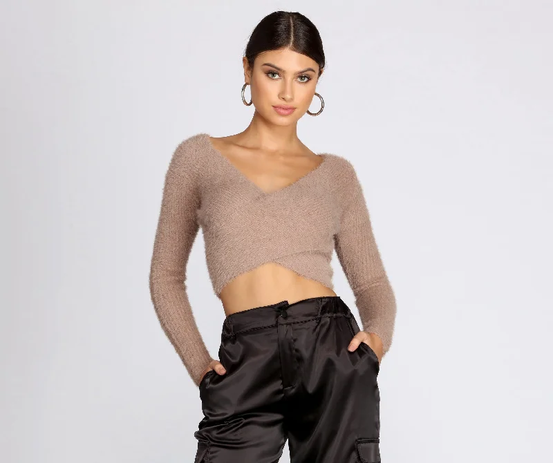 Bat Your Lashes Crop Top