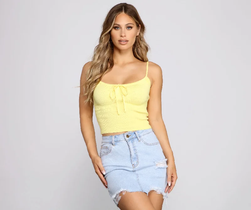 Best Life Ruched Crop Top