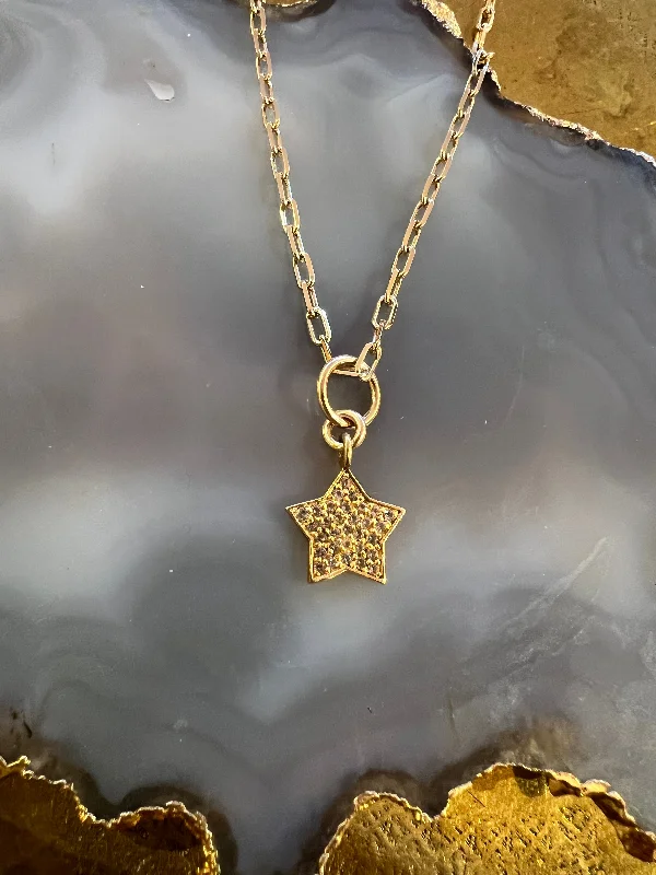 Cristina V Star CZ Charm