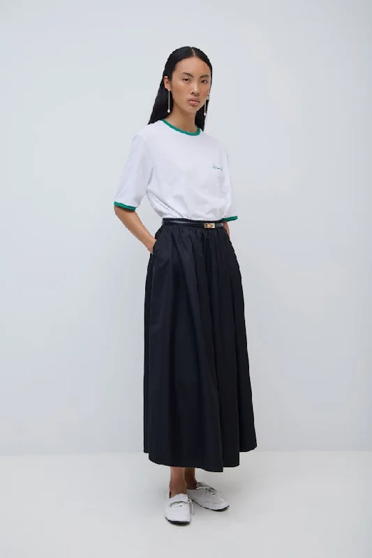 Sylvia Long Skirt (Black)