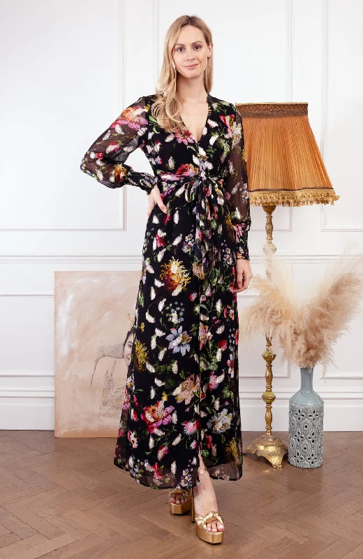 The Dara Maxi Dress (Black)