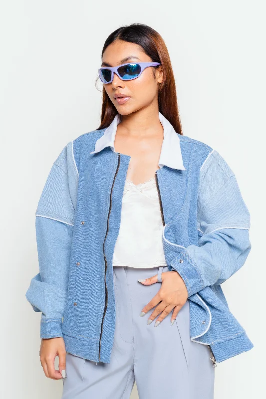 Denim Play Oversized Jacket