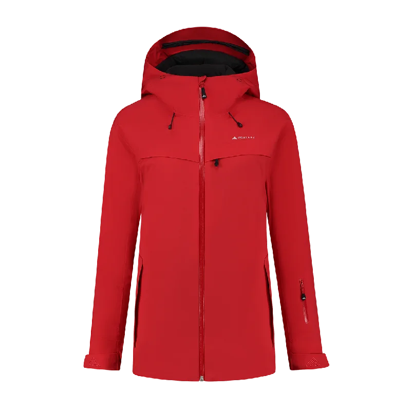 Insulated Hardshell Jacket Chili Red | Women