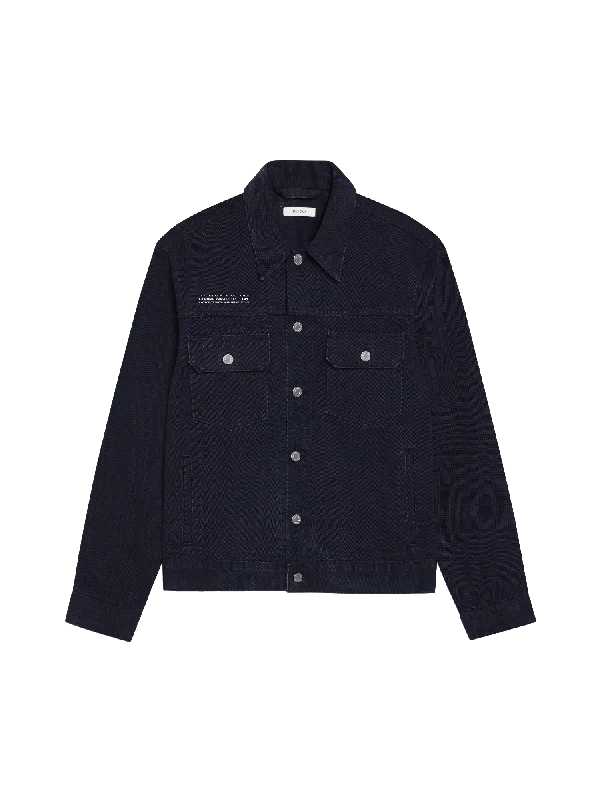 Archive Womens Nettle Denim Jacket—black