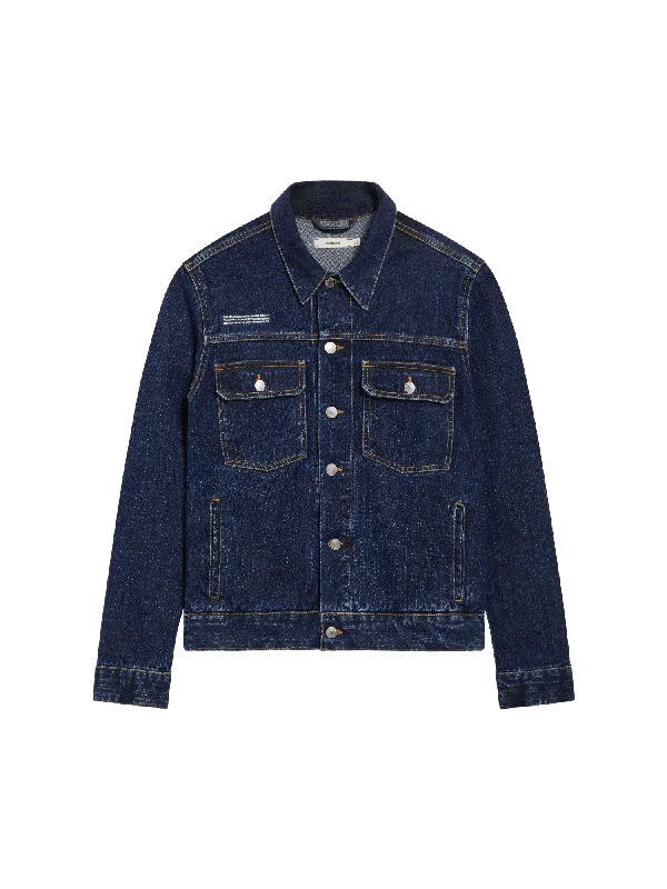 Archive Womens Nettle Denim Jacket—rinse wash