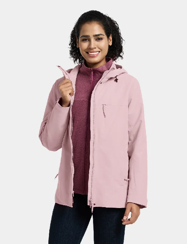 River Ridge Women's  3-in-1 Heated Jacket with Fleece Liner