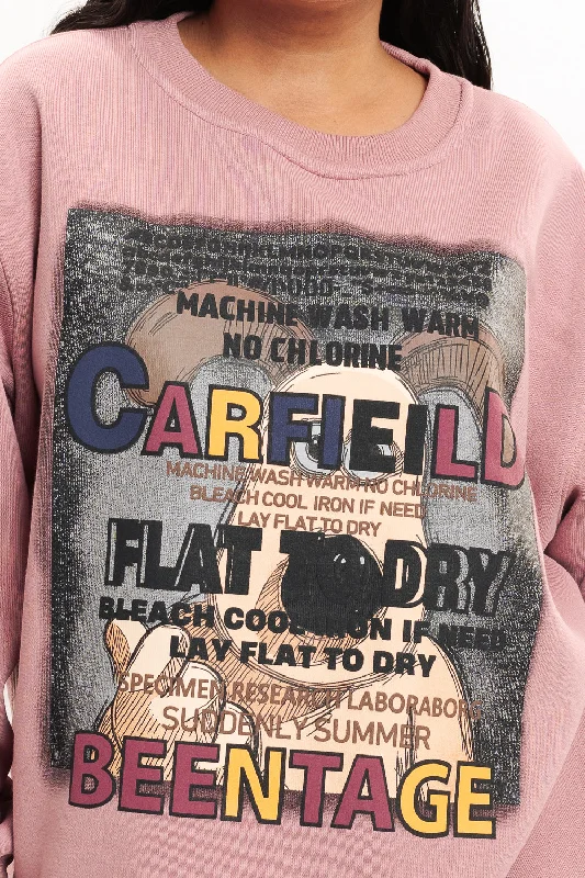 Carfieild Pink Sweatshirt