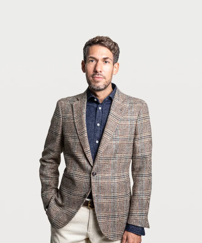 Glencheck Tweed Jacket