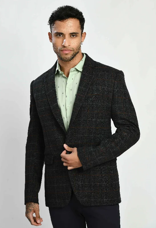 Single Breasted Slim Fit Blazer