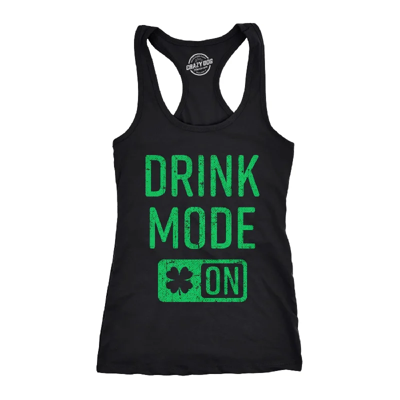 Drink Mode On Women's Tank Top