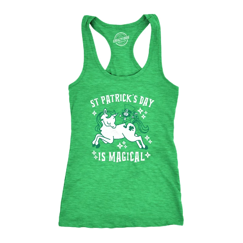 St. Patrick's Day Is Magical Women's Tank Top