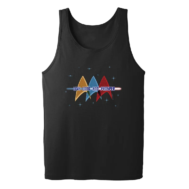 Star Trek: The Original Series Live Long and Prosper Deltas Adult Tank Top