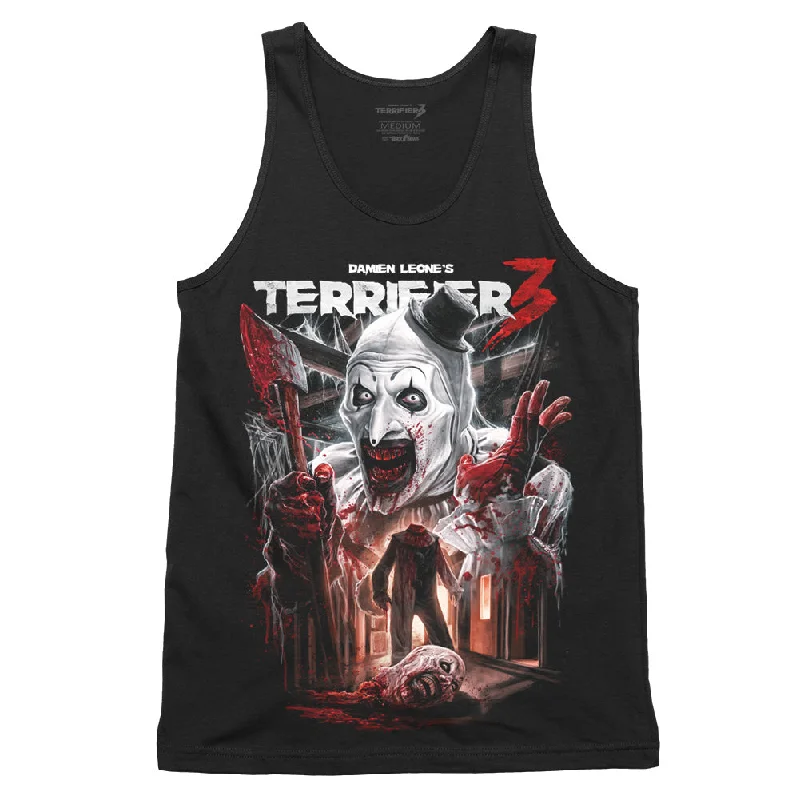 Terrifier 3 Heads Will Roll Tank Top